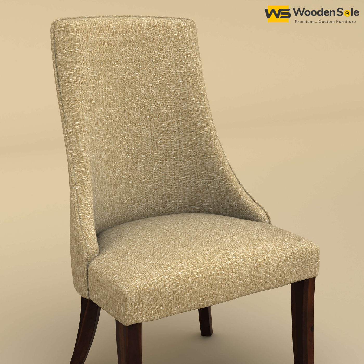 Dublin Dining Chair (Cotton, Faux Cream)