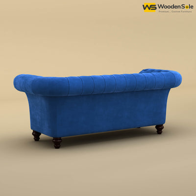 Rolex Loveseat (Velvet, Royal Blue)