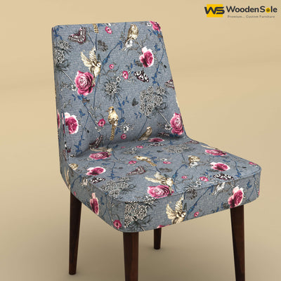 Hardik Dining Chair (Cotton, Floral Printed)