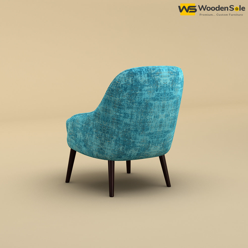 Lawson Lounge Chair (Cotton, Teal Blue)