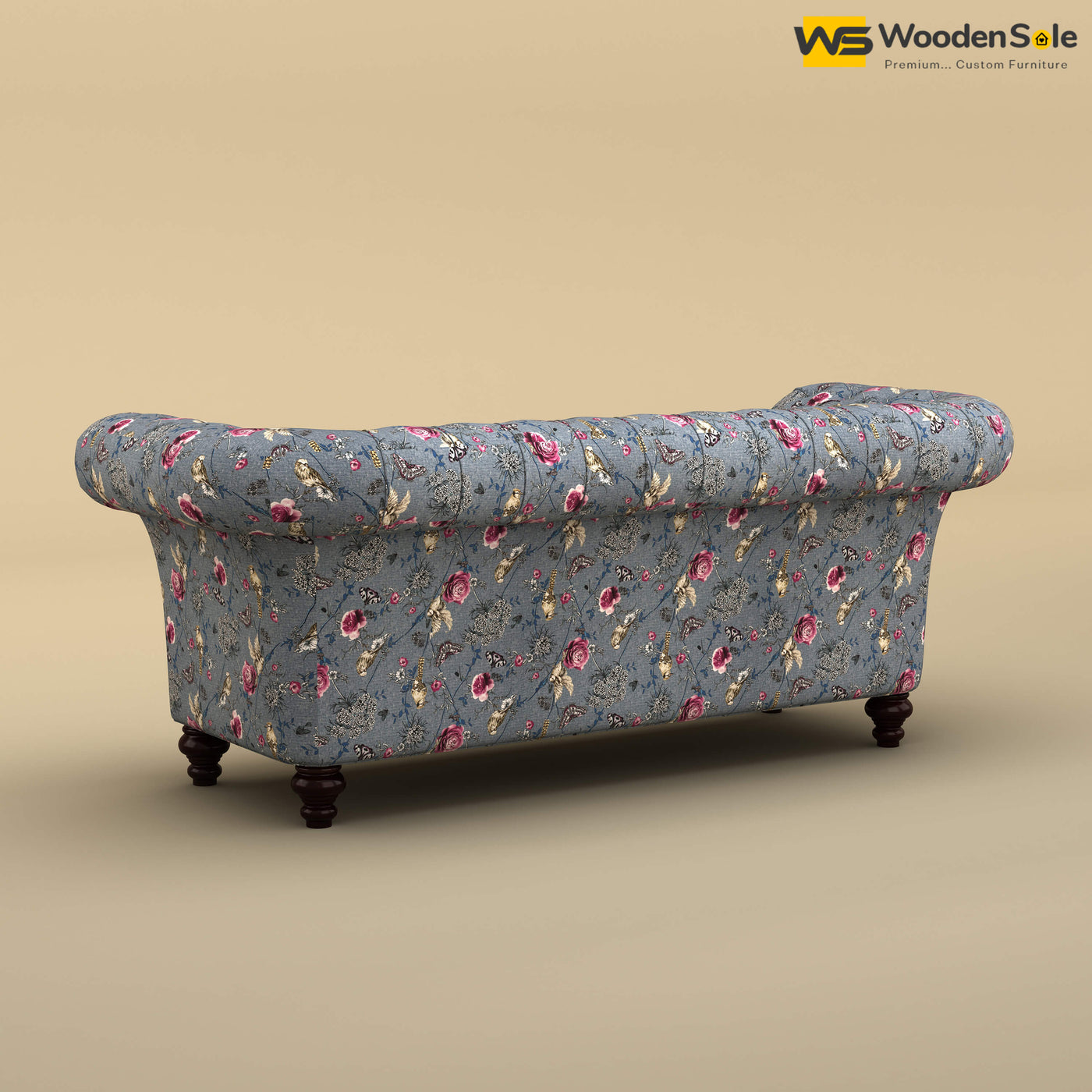 Rolex Loveseat (Cotton, Floral Printed)