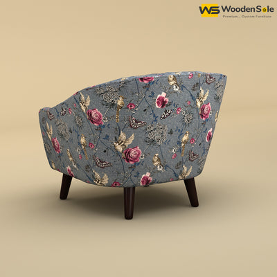 Verona Lounge Chair (Cotton, Floral Printed)