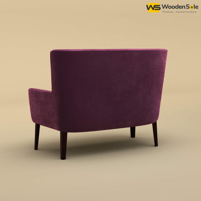 Dil Loveseat (Velvet, Dark Purple)