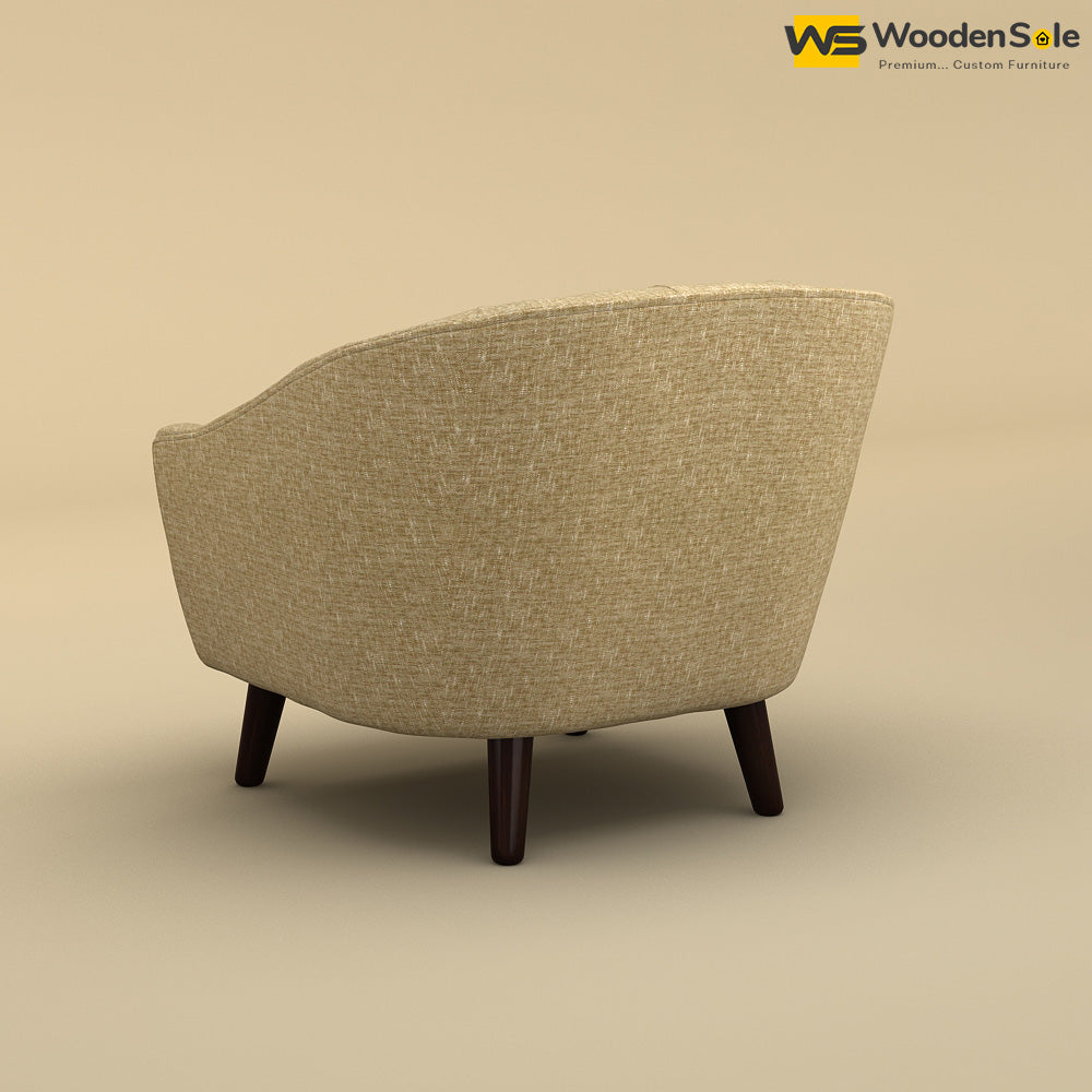 Verona Lounge Chair (Cotton, Faux Cream)