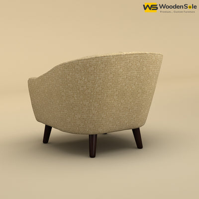 Verona Lounge Chair (Cotton, Faux Cream)