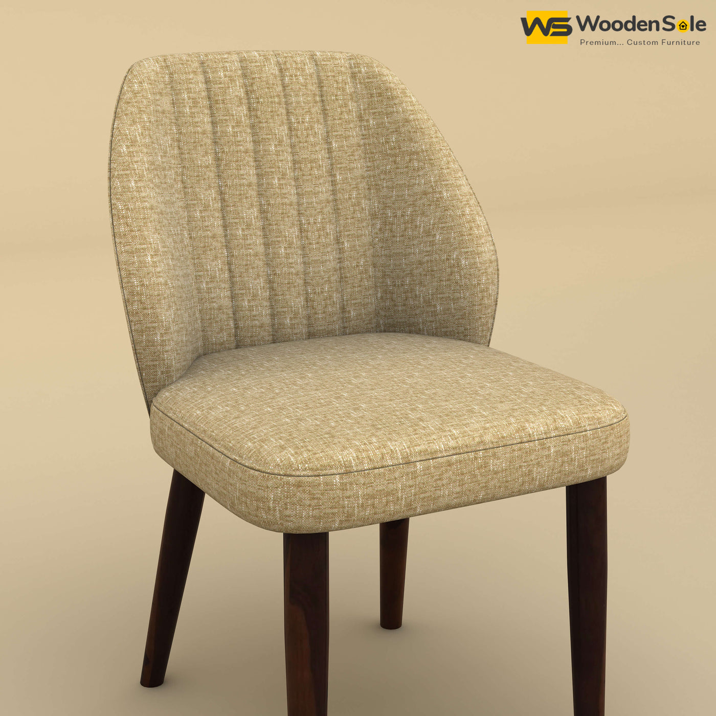 Norway Dining Chair (Cotton, Faux Cream)