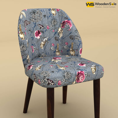 Norway Dining Chair (Cotton, Floral Printed)