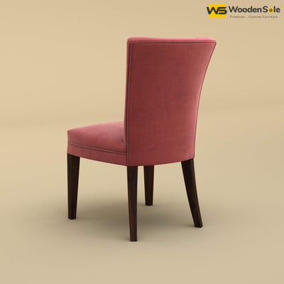 Bently Dining Chair (Velvet, Pink)