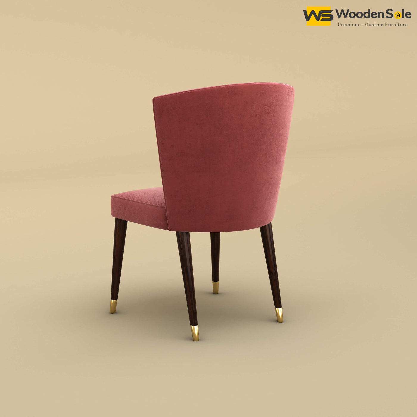 Julia Dining Chair (Velvet, Pink)