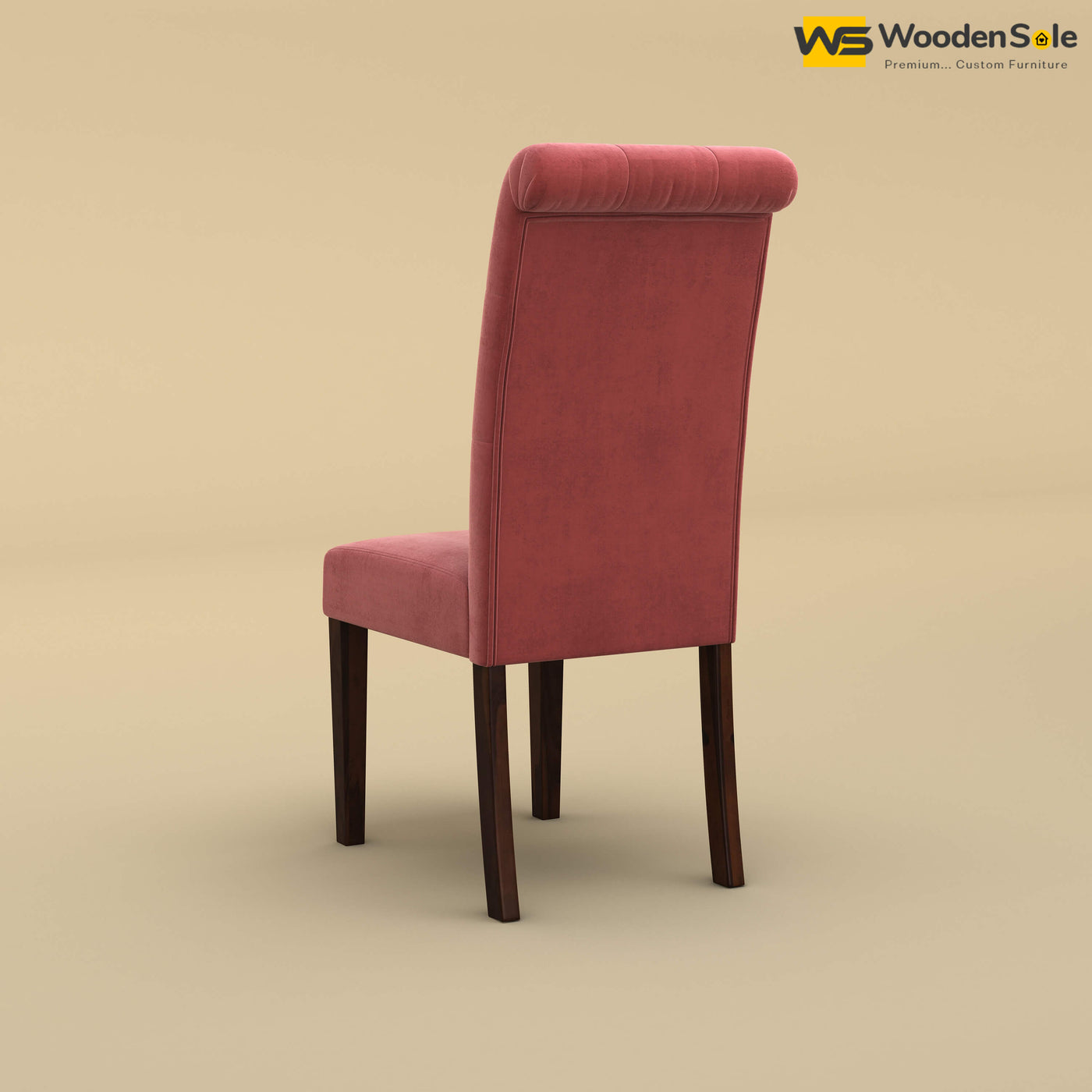 Elliot Dining Chair (Velvet, Pink)