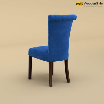 Kia Dining Chair (Velvet, Royal Blue)