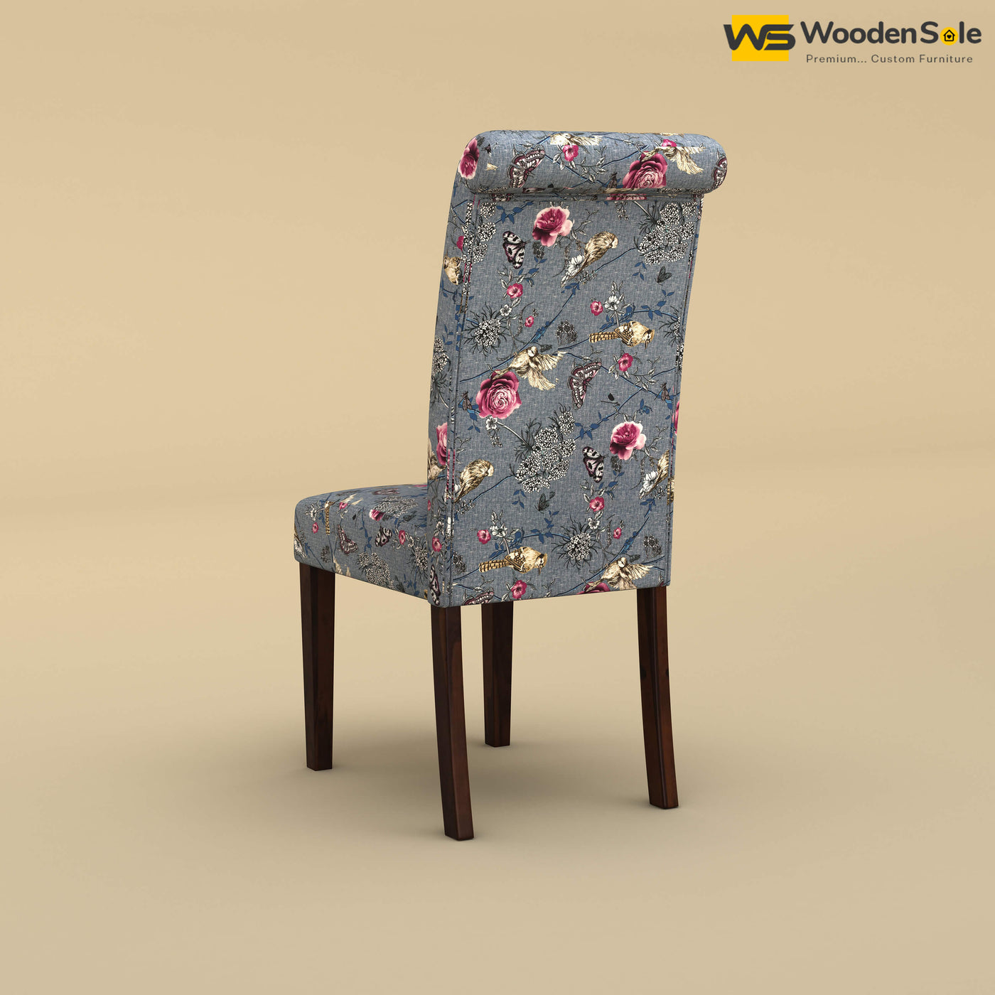 Elliot Dining Chair (Cotton, Floral Printed)