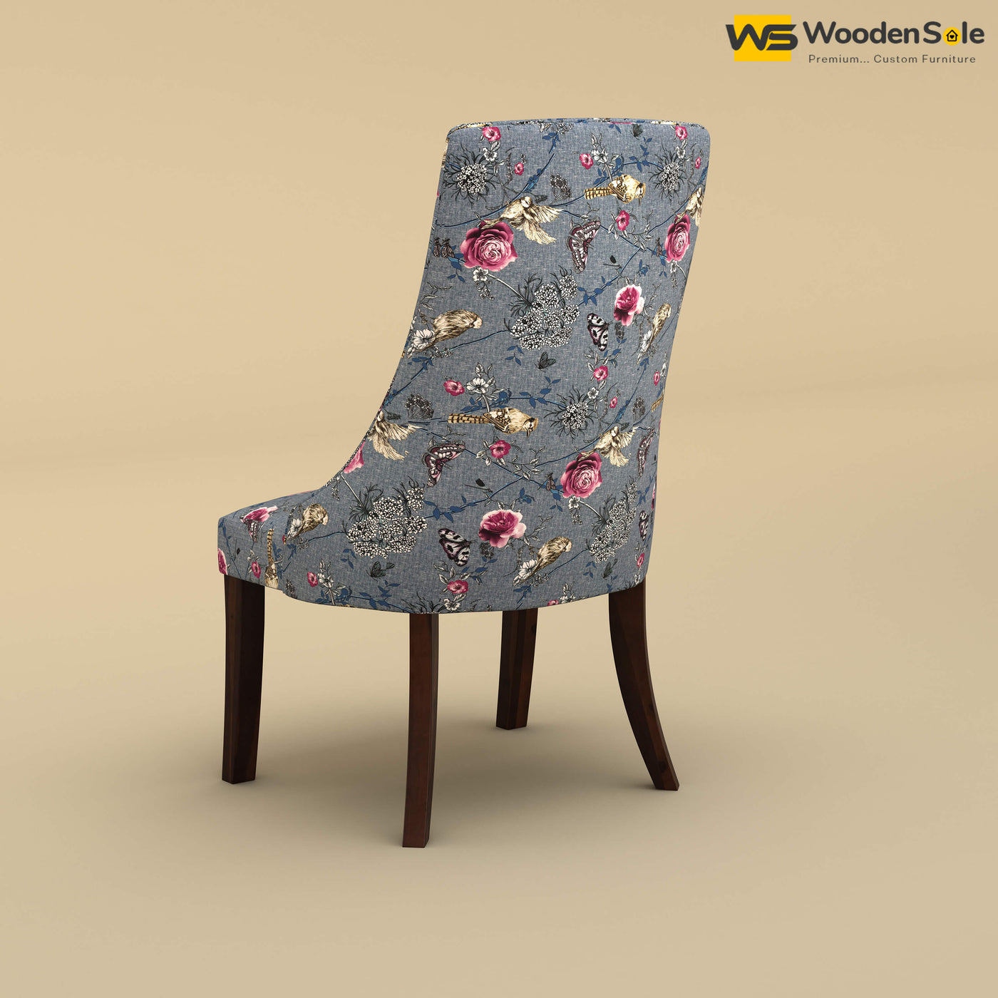 Dublin Dining Chair (Cotton, Floral Printed)