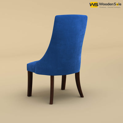 Dublin Dining Chair (Velvet, Royal Blue)