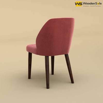 Norway Dining Chair (Velvet, Pink)