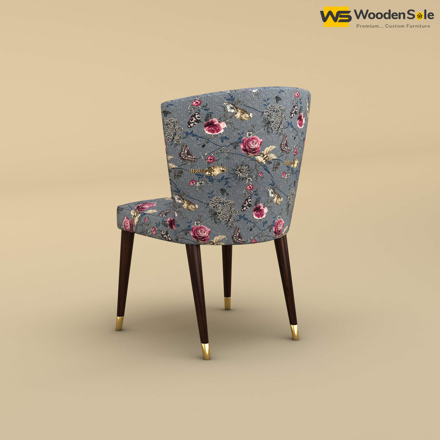 Julia Dining Chair (Cotton, Floral Printed)