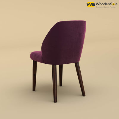 Norway Dining Chair (Velvet, Dark Purple)