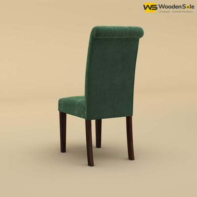 Elliot Dining Chair (Velvet, Forest Green)