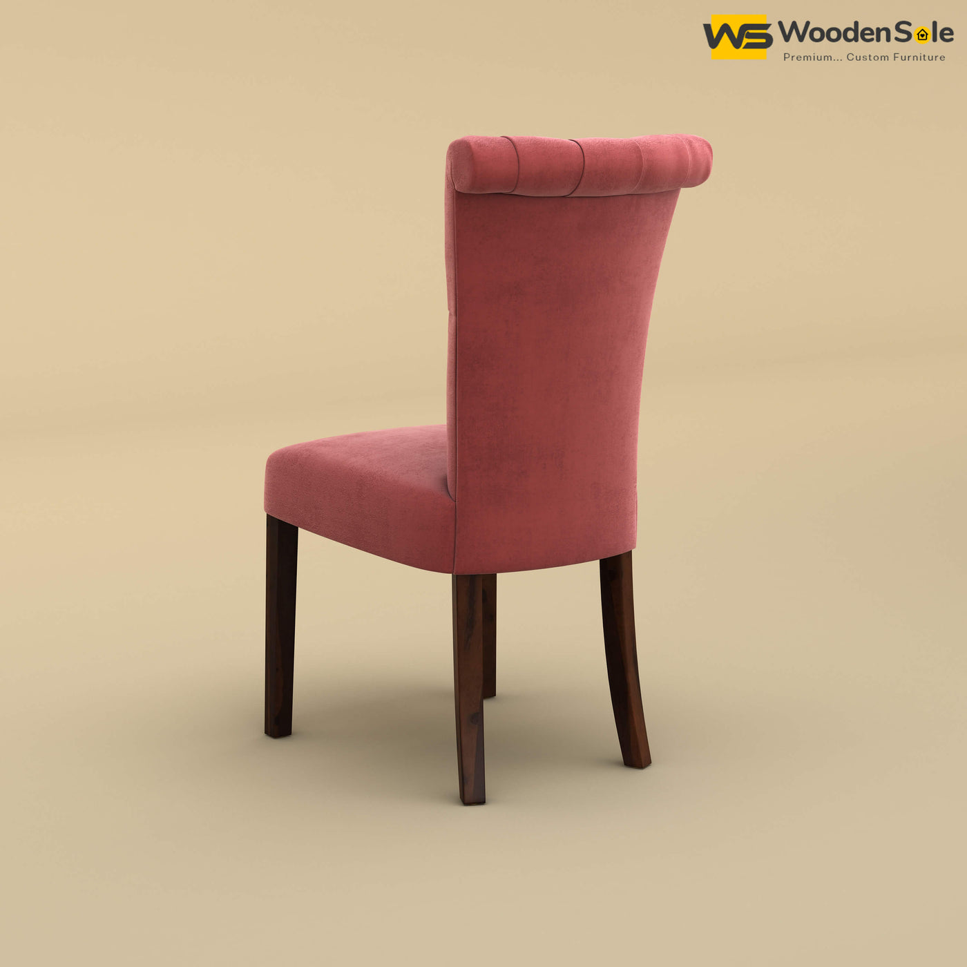 Kia Dining Chair (Velvet, Pink)