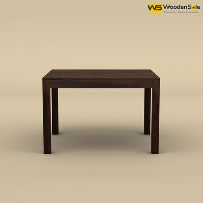 Sheesham Wood 4 Seater Dining Table (Walnut Finish)