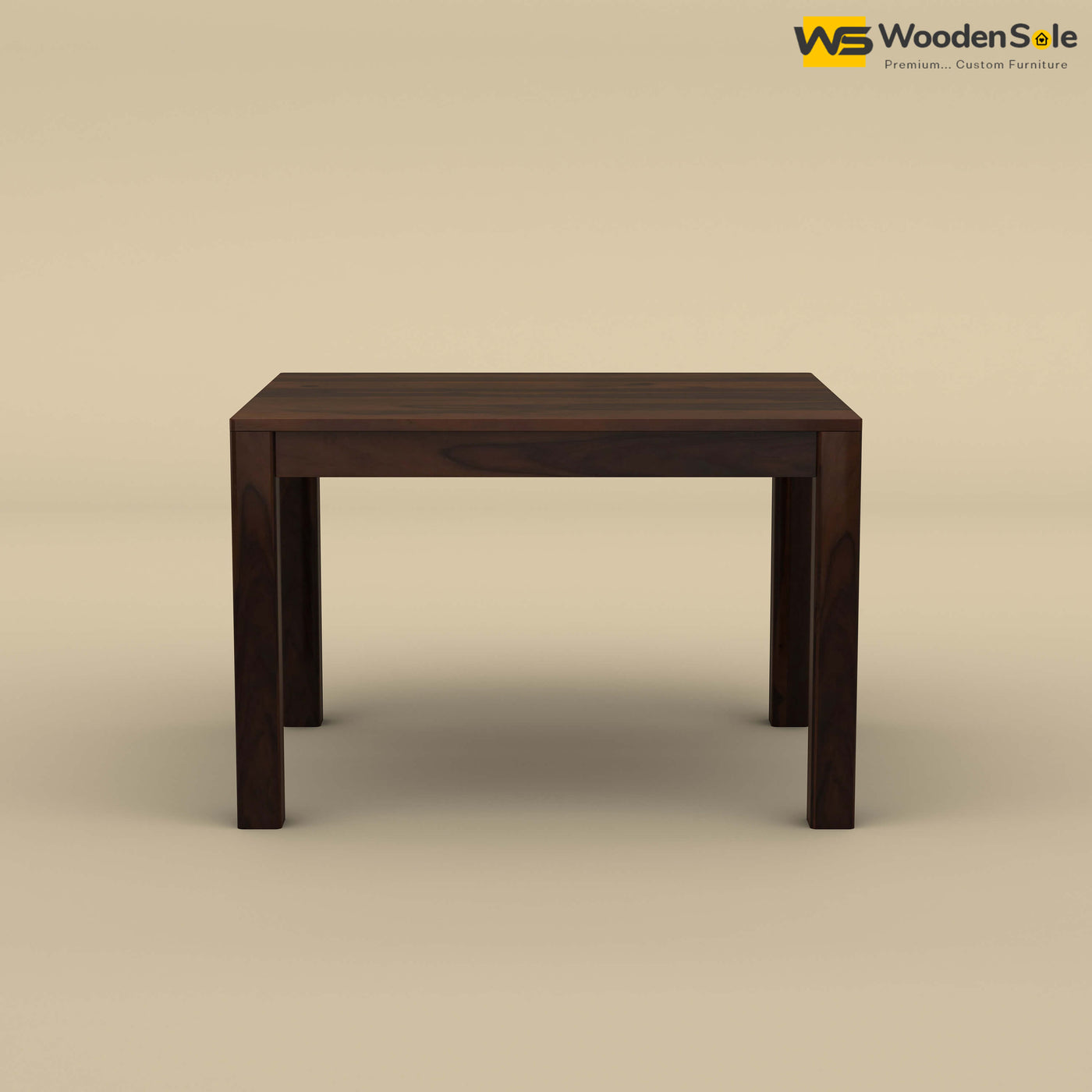 Ashley 4 Seater Dining Table (Walnut Finish)