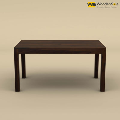 Sheesham Wood 6 Seater Dining Table (Walnut Finish)