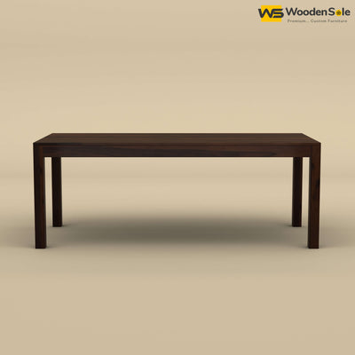 Sheesham Wood 8 Seater Dining Table Set (Walnut Finish)