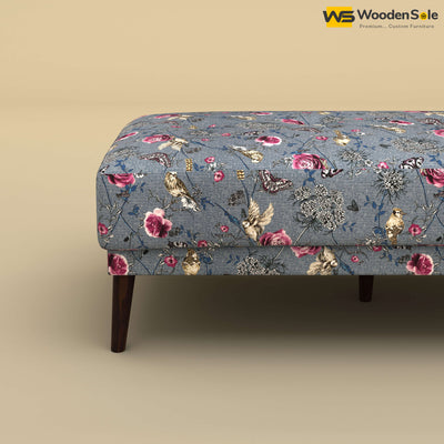 Daisy L Shape Sofa Cum Bed (Cotton, Floral Printed)