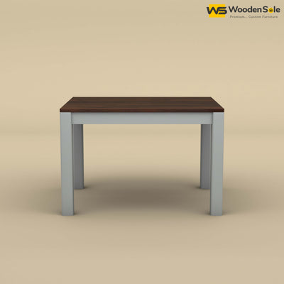 Ashley 4 Seater Dining Table (Walnut & Gray Finish)