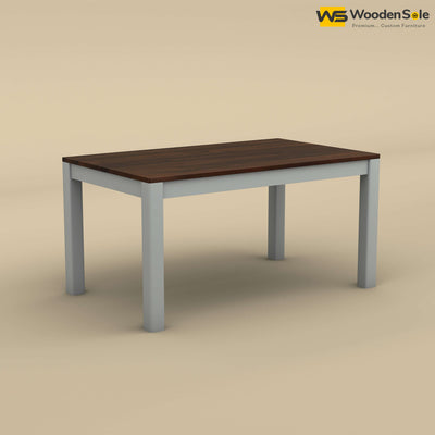 Ashley 6 Seater Dining Table (Walnut & Gray Finish)