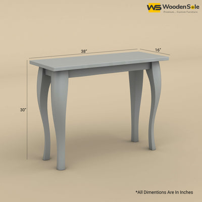 Mehavi Console Table (Gray Finish)