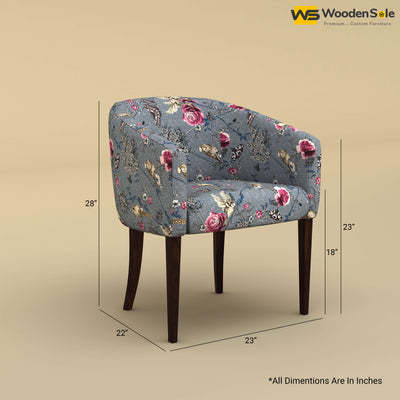 Florence Dining Chair (Cotton, Floral Printed)