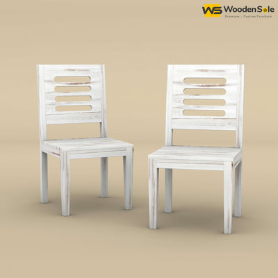 Sheesham Wood Dining Chairs - Set of 2 (Distress Finish)