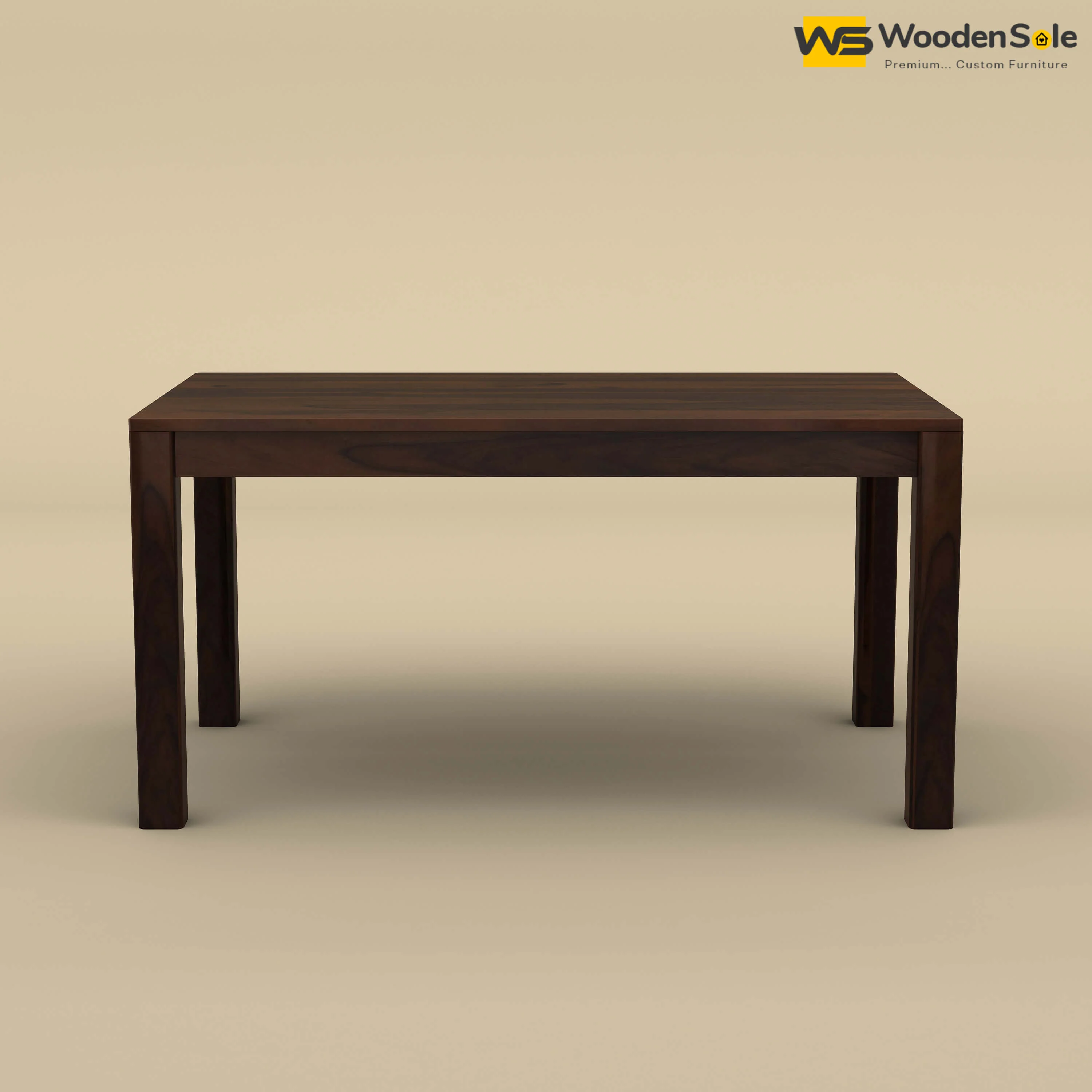 Ashley 6 Seater Dining Table (Walnut Finish)