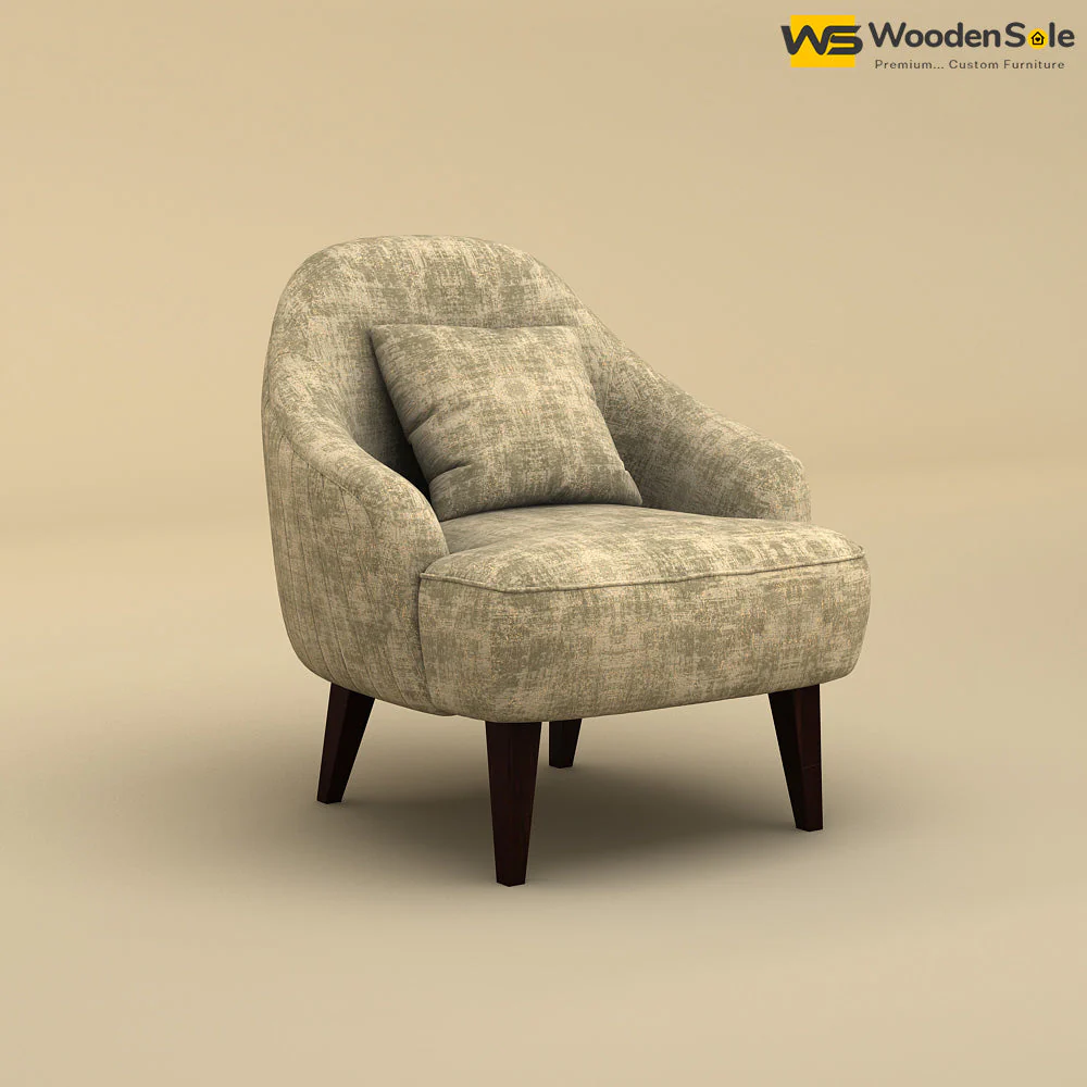 Opera Lounge Chair (Cotton, Patchy Cream)